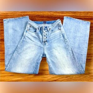 GAP Women's Light Blue Wide Leg Jeans💕
